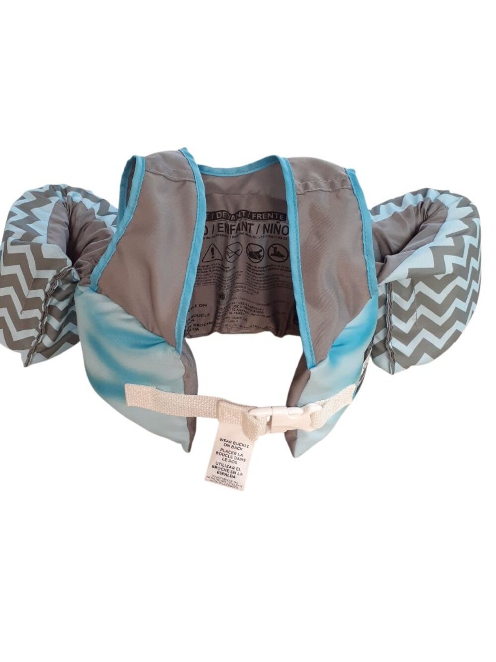 Body Glove Kids Paddle Pals Life Jacket Swim Vest Shark Print 33 - 55 lbs NWOT